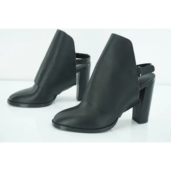 Vince Jody Ankle Strap Back Mule Bootie Pumps Size 9 NIB $495